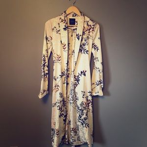 Cream Duster Blazer